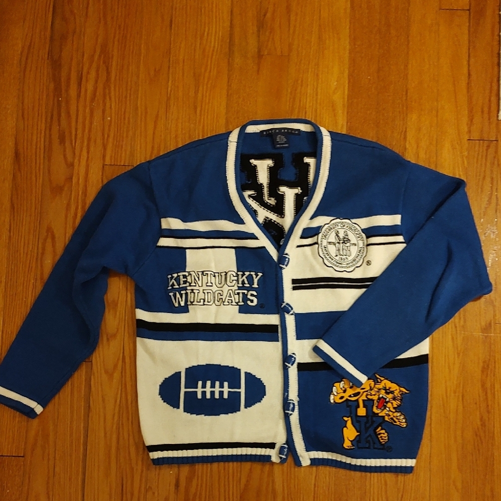 Kentucky Fans! Blue and White Women's Cardigan
